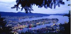 Bergen view. Photo Oddleiv Apneseth/Bergen Toruist Board
